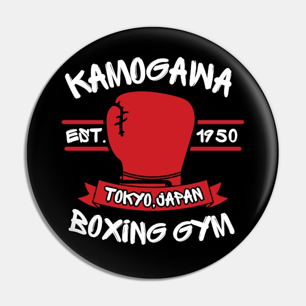 Kamogawa Boxing Gym Pin by ZenFit
