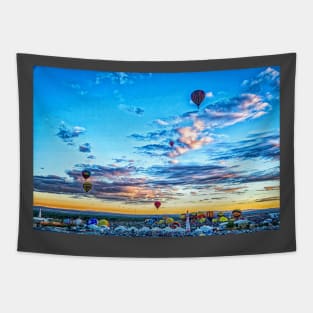 Albuquerque Hot Air Balloon Fiesta Tapestry