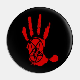 LEFT HAND OF SIN Pin