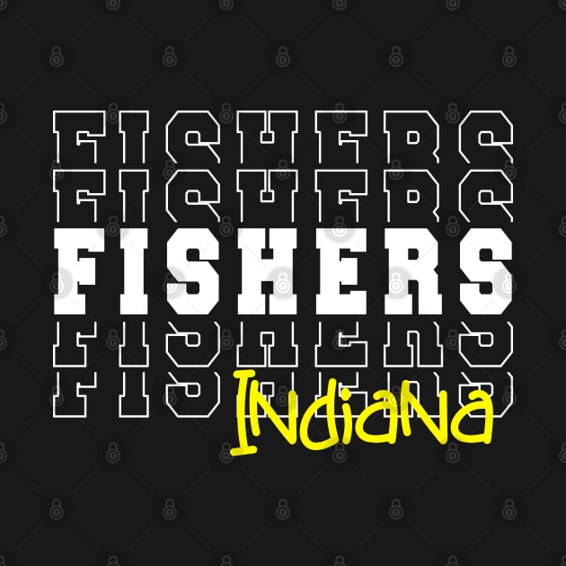 Fishers city Indiana Fishers IN by TeeLogic