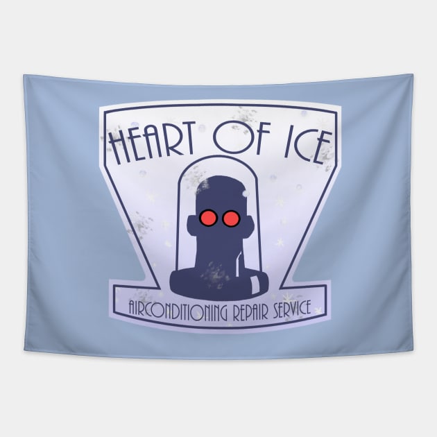 HEART OF ICE: AIRCONDITIONING REPAIR SERVICE Tapestry by ryanofinterest