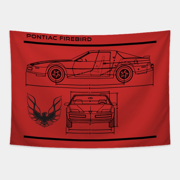 Pontiac Firebird Tapestry by HelmetAddict