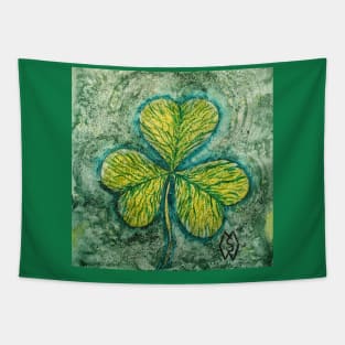 Shamrock magic Tapestry