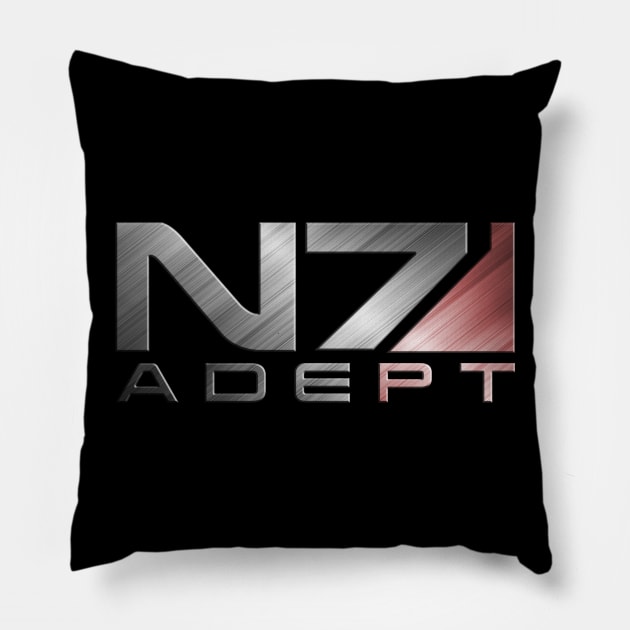 Metal Adept Pillow by Draygin82