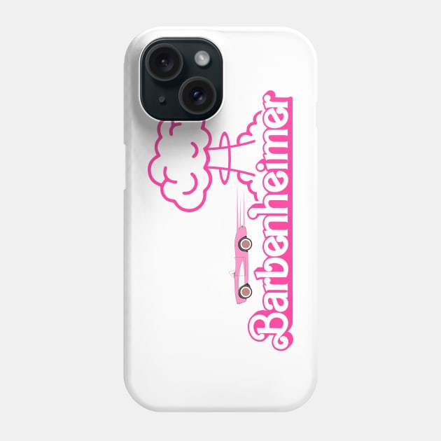 Barbenheimer Barbie Oppenheimer fanmade Phone Case by kaitokid