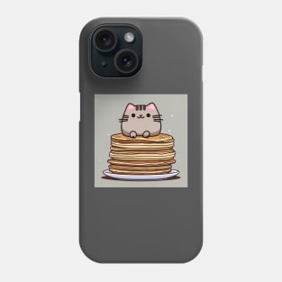 Breakfast buddy Pusheen Phone Case