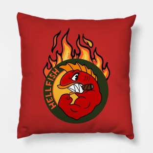 army hellish Pillow