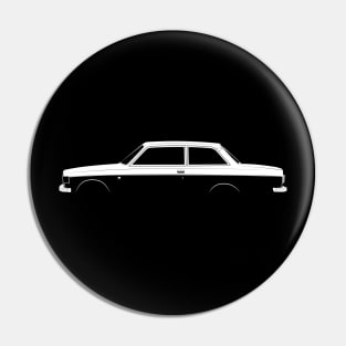 Volvo 142 Silhouette Pin