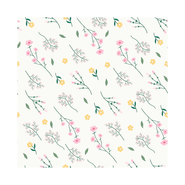 Cute Botanical Print by NewburyBoutique