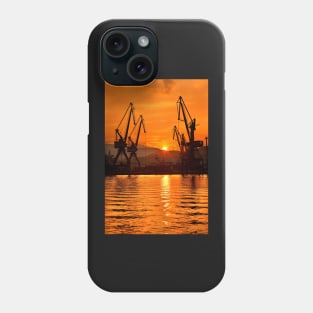 Let the sun down soft and slowly Phone Case