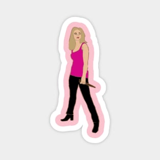 Buffy Pink Tanktop Magnet