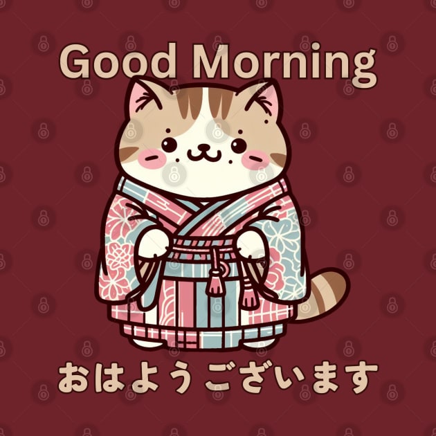 Good morning cat by Japanese Fever