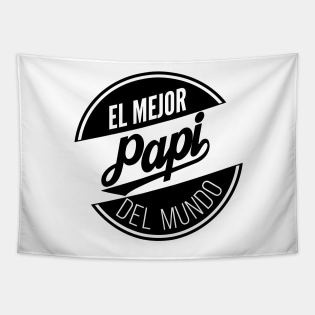 El Mejor Papi Del Mundo Camiseta T-Shirt Tapestry by lucidghost