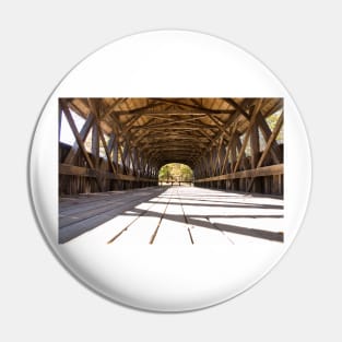 Covered bridge Pin