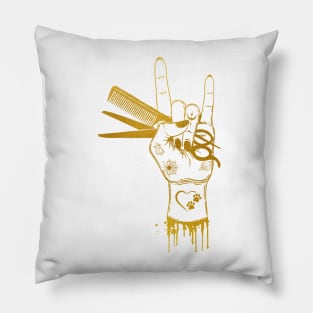 Pet Grooming Salon Art Pillow