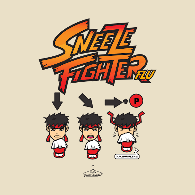 Sneeze Fighter Flu by FunkyHanger