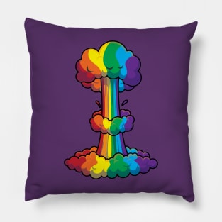 Rainbow Bomb Pillow