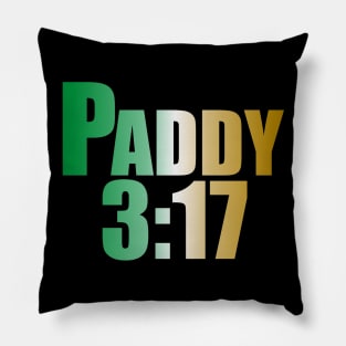 St.Paddy 3:17 Pillow