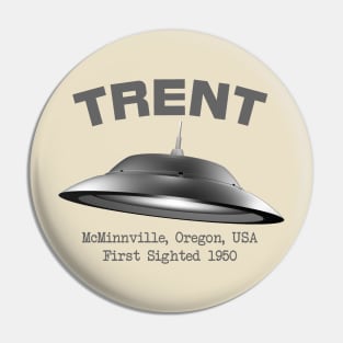 McMinnville UFO Flying Saucer Pin