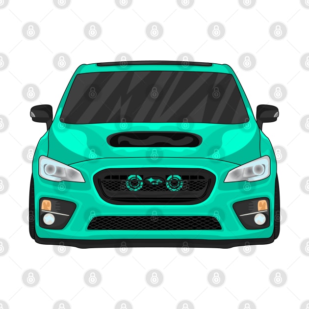 WRX Turquoise by VENZ0LIC