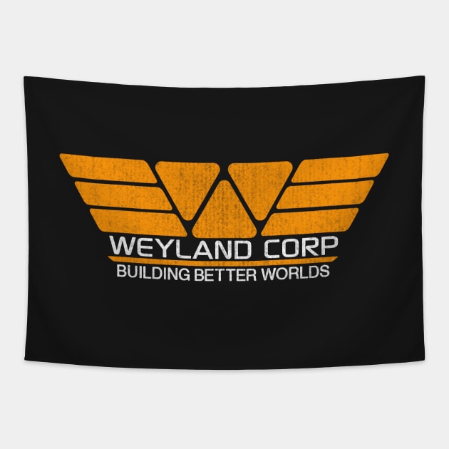 Weyland Corp Tapestry by Alfons