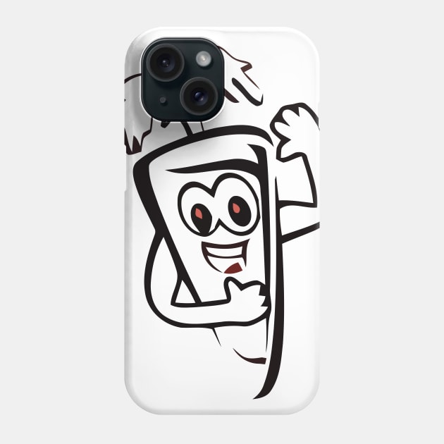 Trending Funny Character Phone Case by Sanzida Design