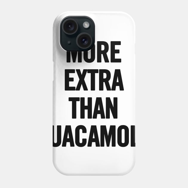 Extra Guac Phone Case by sergiovarela