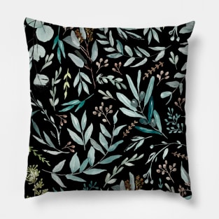 Eucalyptus Leaves Pattern Pillow