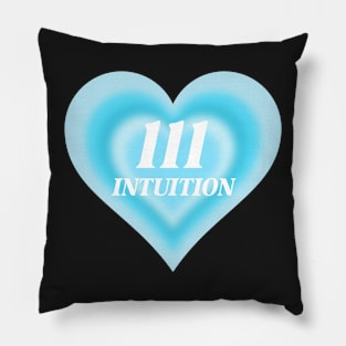 Angel Number 111 Heart Aura Pillow