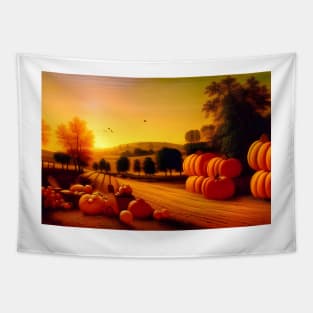 Harvest season Tapestry