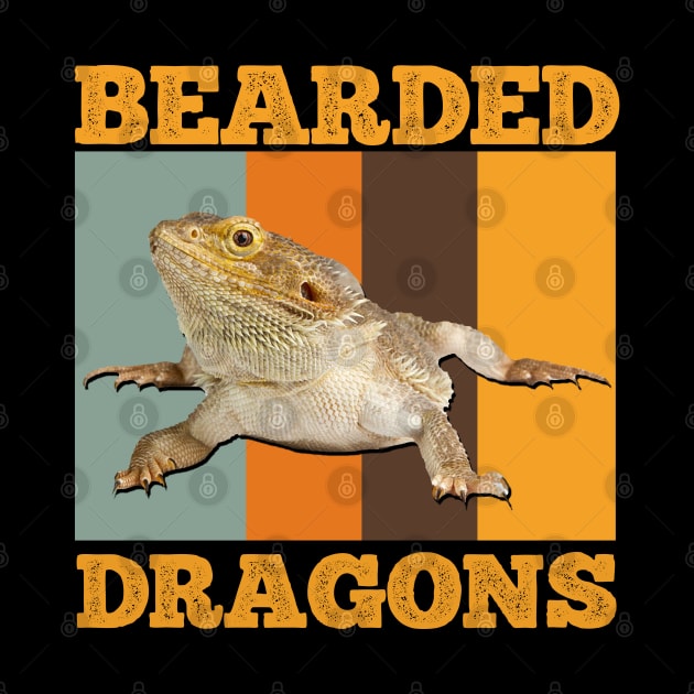 Bearded Dragons Vintage by giovanniiiii