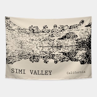 Simi Valley California Tapestry