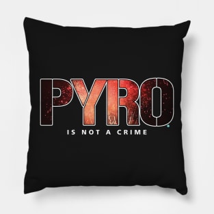 Pyrotechnics legalize shirt Pillow