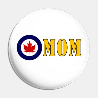 Bold design for anyone whose Mum or Dad serves in the Canadian Armed Forces Pin
