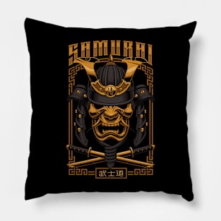 Samurai Warrior Pillow