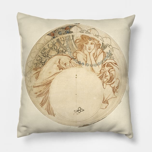 Study for a roundel Pillow by UndiscoveredWonders