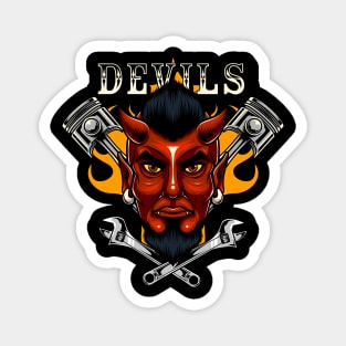 Devil Biker 1.4 Magnet