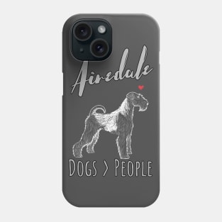 Airedales - Dogs > People Phone Case