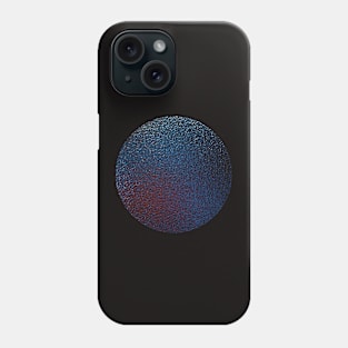 Blue Galaxy Moon Phone Case