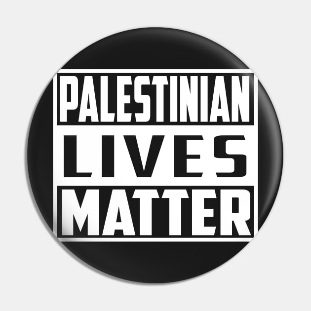 Palestinian Lives Matter Pin by TheAwesome