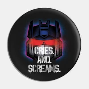 TF - Soundwave (with quote) Pin