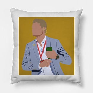 Former F1-driver David Coulthard Pillow