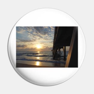 Sunrise at Deerfield Beach Pier Pin