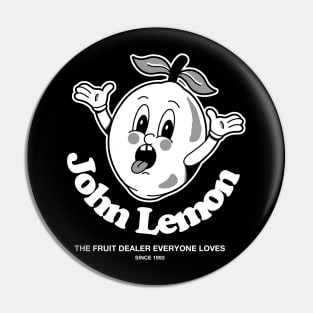 John Lemon Black And White Edition Artwork Pin