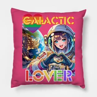 Kawaii, Anime Girl, Galactic Lover  | Catsie Cat Pillow