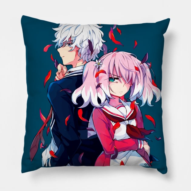 Munou na Nana - Nana Hiiragi and Kyouya Onodera Pillow by nagai