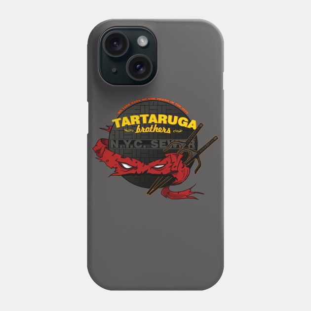 Tartaruga Bros Phone Case by AndreusD