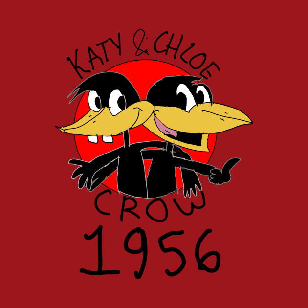 Katy and Chloe Crow 1956 by TheCrowsNest