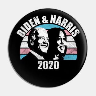 Vote Biden Harris President Trans Pride Flag Joe Kamala 2020 Pin