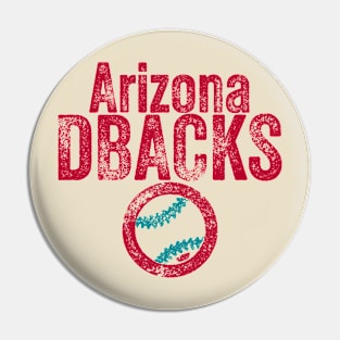 DBacks Vintage Weathered Pin